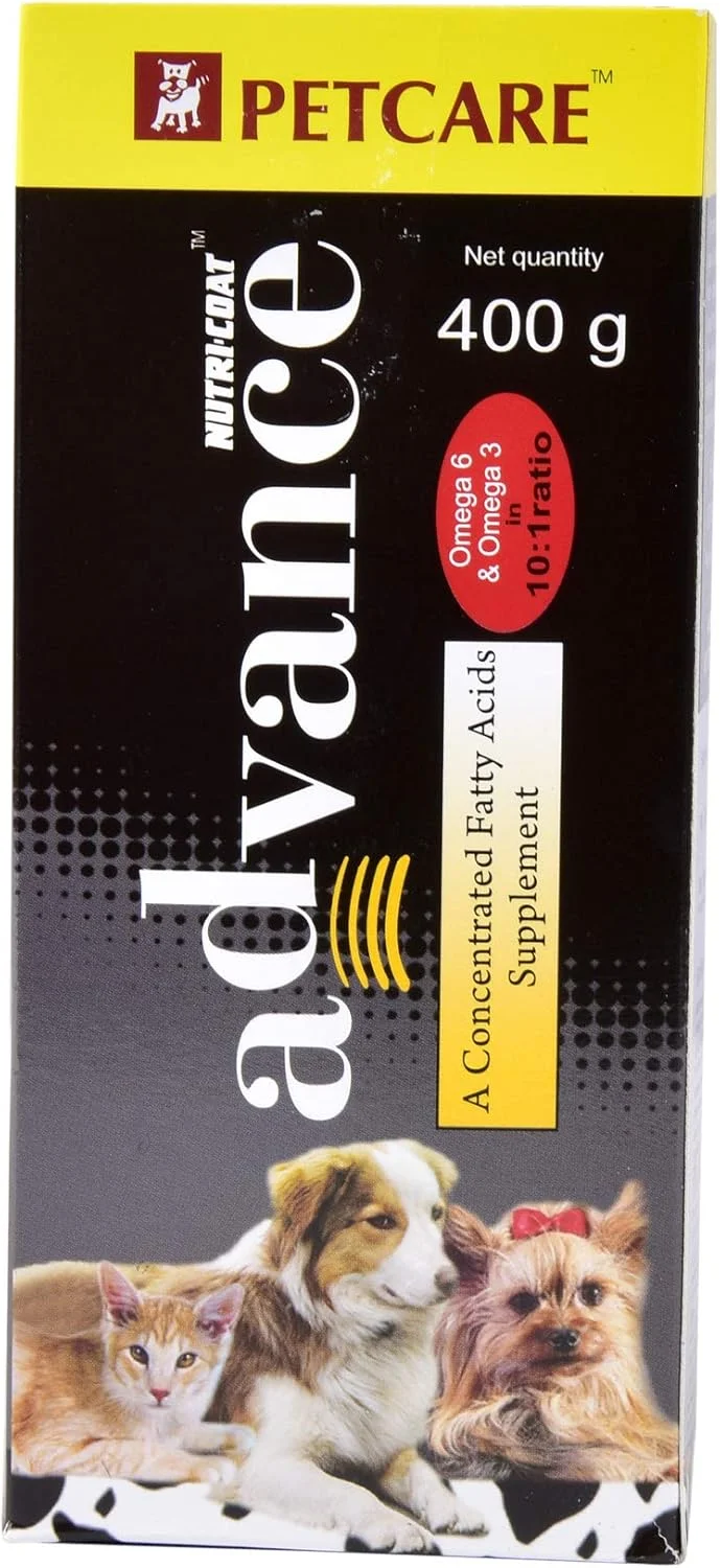 مکمل اسیدهای چرب متمرکز پیشرفته پت کر نوتری‌کوت ۴۰۰ گرم