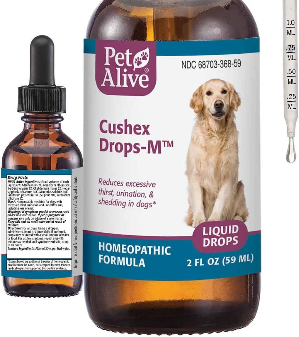 PetAlive, Cushex، قطره های M، 2 fl oz (59 میلی لیتر)