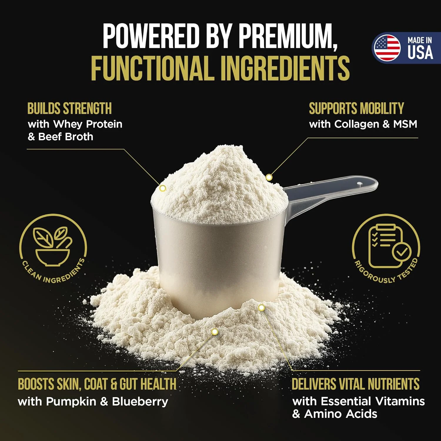 تقویت کننده وزن سگ - مکمل های افزایش وزن برای سگ ها - عضله ساز سگ