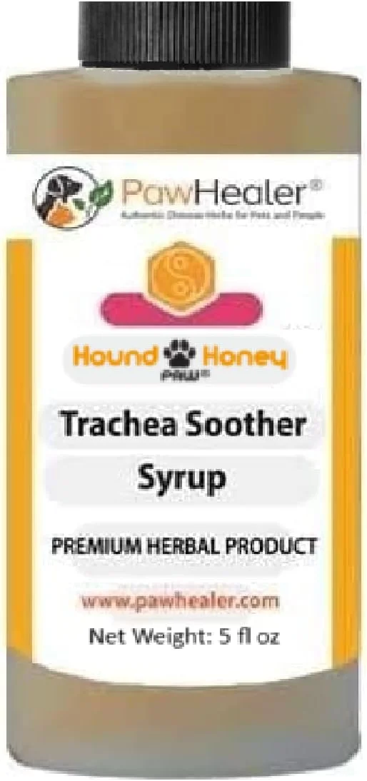 شربت تسکین دهنده نای سگ PawHealer® Hound Honey - 150 میلی لیتر - درمان گیاهی طبیعی برای علائم نای فرو ریخته - طعم خوب - استفاده آسان