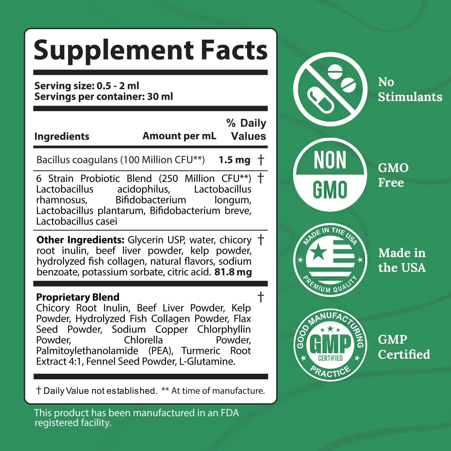 پروبیوتیک مایع سگ Pawbiotix - پروبیوتیک سگ برای سلامت دستگاه گوارش | 100% طبیعی برای سلامت روده سگ | پروبیوتیک برای سگ | فرمول اصلی، طعم بیکن، 30 میلی لیتر، تامین 3 ماهه