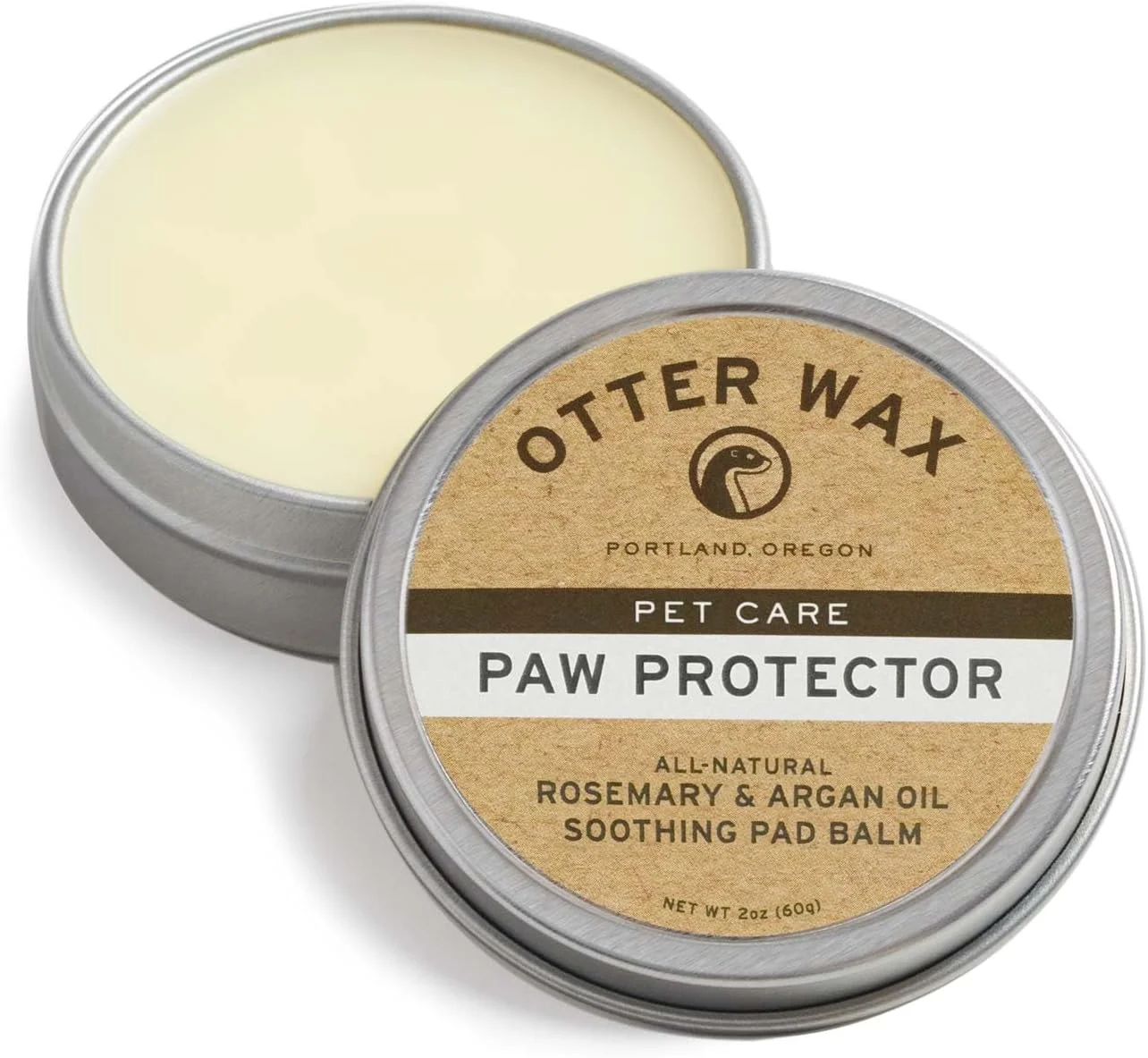 محافظ پنجه Otter Wax | بالم مرطوب کننده و تسکین دهنده طبیعی رزماری و روغن آرگان برای التیام پنجه ها و بینی