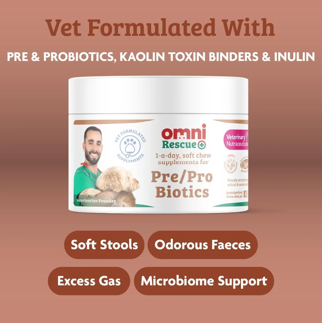 مکمل جویدنی نرم OMNI برای سفت شدن مدفوع - بزرگ (180 گرم)