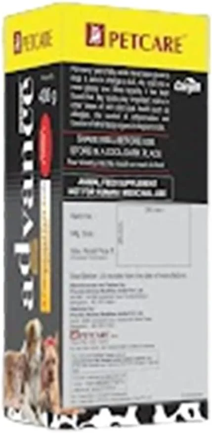 مکمل پیشرفته حاوی اسیدهای چرب امگا 6 و امگا 3 به همراه ویتامین ها | مشکی و زرد | مایع | 400 گرم، سگ