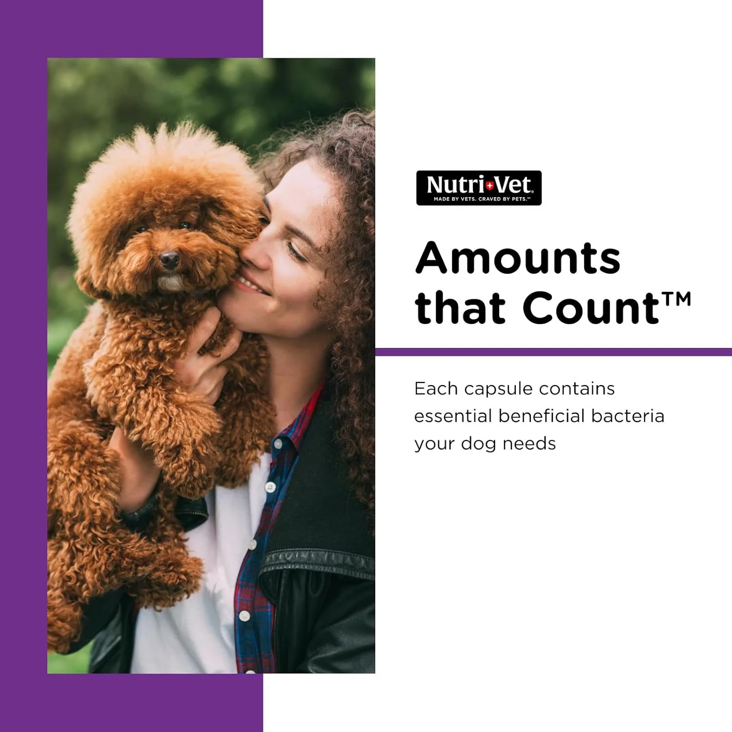 نوتری-وت پروبیوتیک برای سگ ها، 60 کپسول