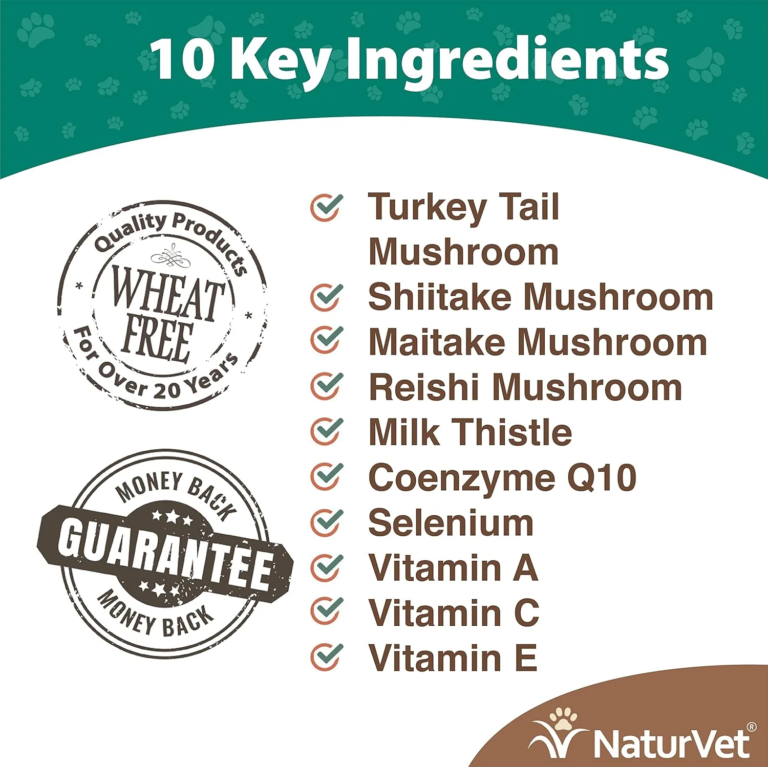 نچر وت - حداکثر پشتیبانی پیشرفته سیستم ایمنی قارچ برای گربه ها و سگ ها با دم بوقلمون 60 عددی نچر وت - حداکثر پشتیبانی پیشرفته سیستم ایمنی قارچ برای گربه ها و سگ ها با دم بوقلمون 60 عددی