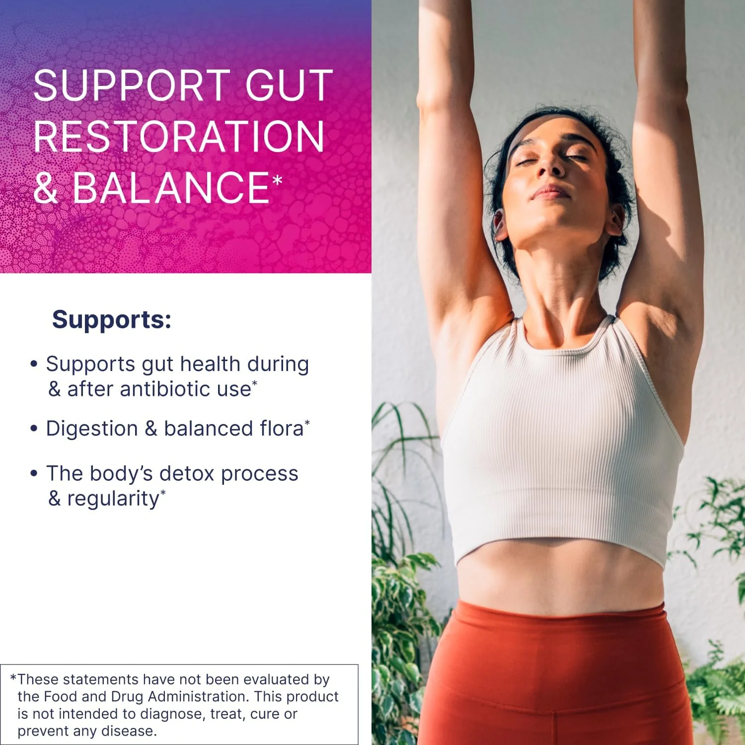 میکروبیوم لبز رستورفلورا پی دی - پروبیوتیک های روزانه برای سلامت دستگاه گوارش با ساکارومایسس بولاردی - پشتیبانی از سلامت روده و حفظ ترکیب میکروبی (21 کپسول)