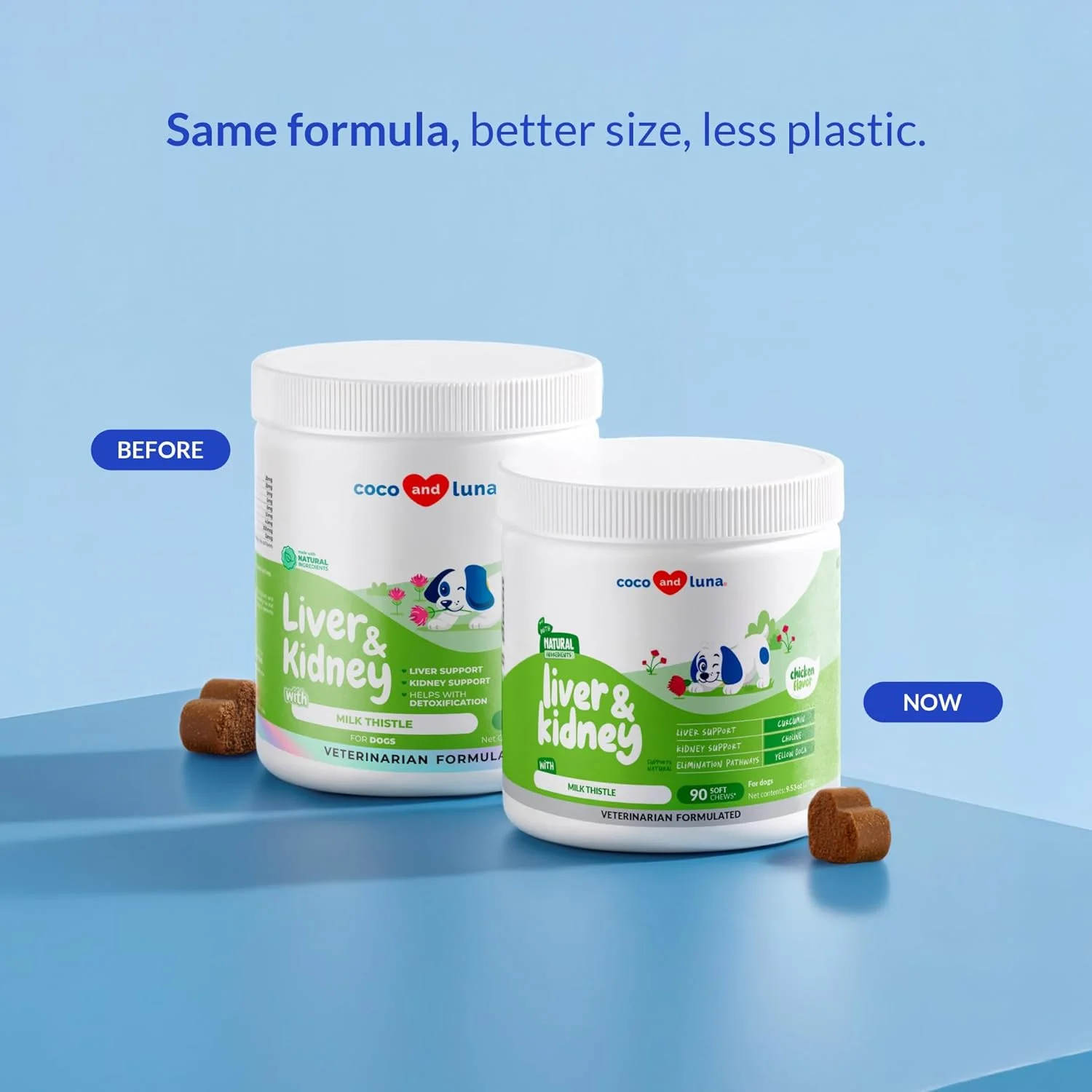 خار مریم برای سگ ها - 90 عدد جویدنی نرم - پشتیبانی از کبد و کلیه - پشتیبانی کبدی با EPA و DHA - سم زدایی - مکمل کبد برای سگ ها با کولین و ال-آرژنین.