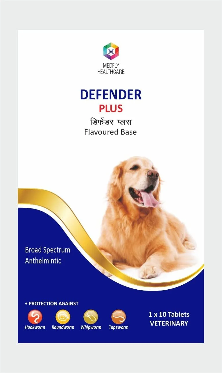 ضد انگل سگ Defender Plus (۱۰ قرص) (بسته ۱ عددی)