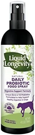 اسپری غذای پروبیوتیک روزانه طبیعی برای سگ ها - پشتیبانی از عملکرد سیستم ایمنی و هضم سالم در سگ ها