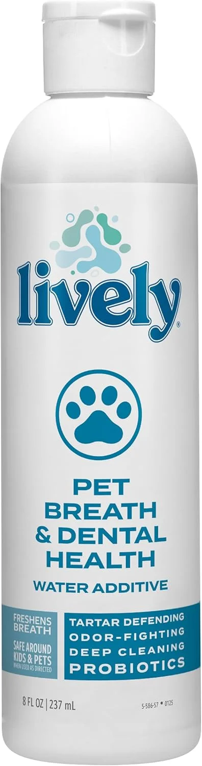 محلول افزودنی آب برای سلامت دهان و دندان حیوانات خانگی