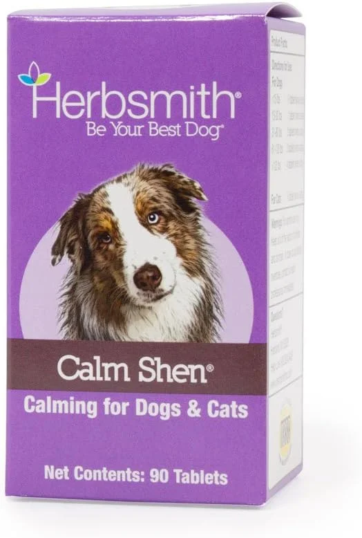 ترکیب گیاهی آرام‌بخش Calm Shen Herbsmith برای سگ‌ها و گربه‌ها - طبیعی