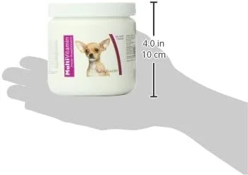 جویدنی های نرم مولتی ویتامین نژاد سگ چیواوا، 60 عدد