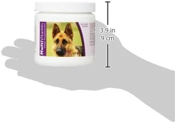 جویدنی های نرم مولتی ویتامین سگ نژاد ژرمن شپرد هلثی بریدز، 60 عدد