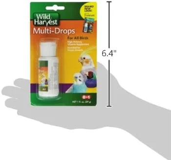 قطره مولتی ویتامین پرندگان گروه متحد حیوانات خانگی مدل D13123، حجم 1 اونس قطره مولتی ویتامین پرندگان گروه متحد حیوانات خانگی مدل D13123، حجم 1 اونس