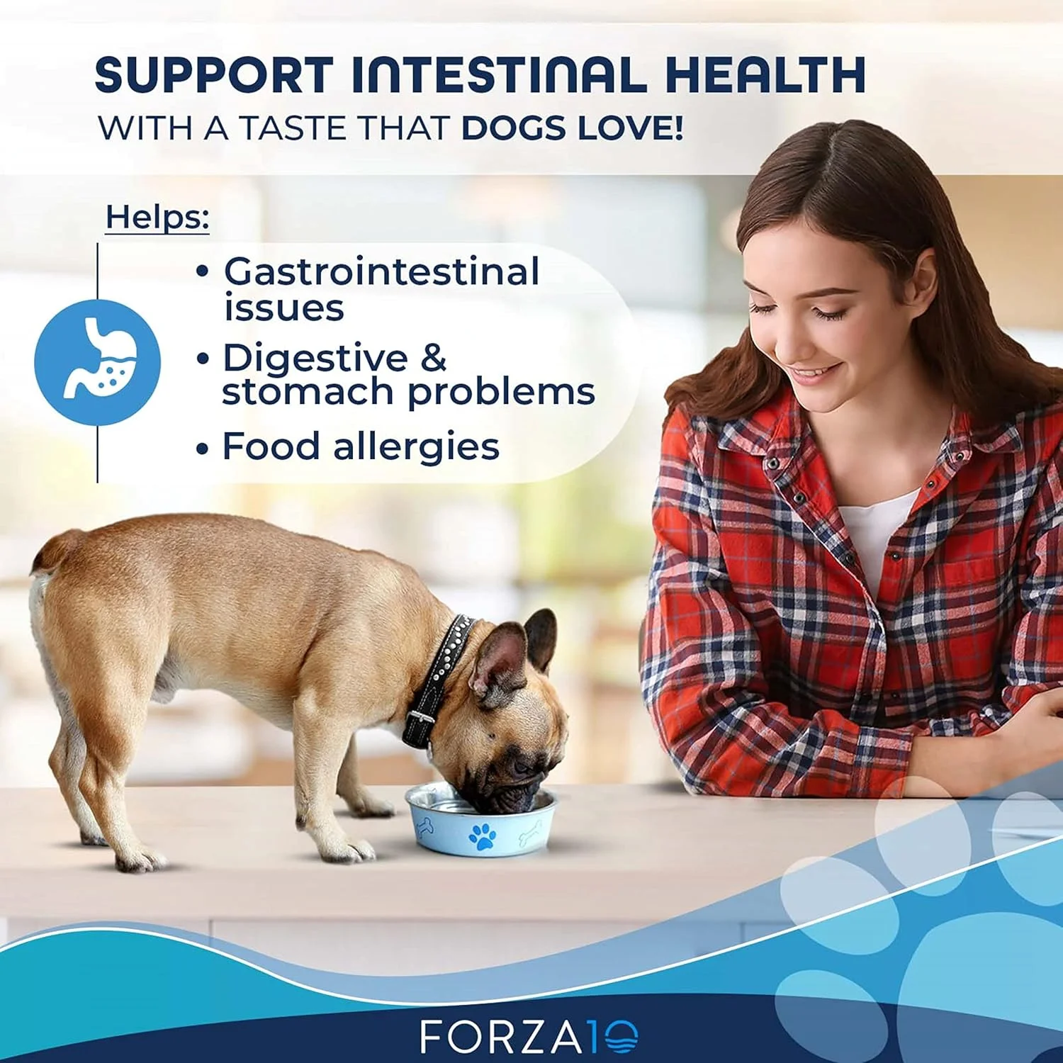 غذای خشک سگ فورزا 10 مدل Active Line Intestinal، وزن 10 کیلوگرم - غذای خشک رژیمی برای سگ ها، چند رنگ، تک