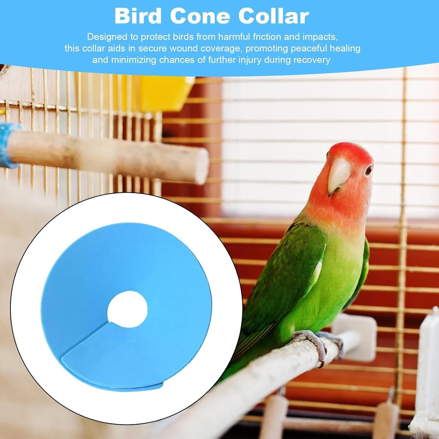 طوق گردنی محافظ همستر، طوق نرم ضد لیسیدن همستر، گردنبند قابل تنظیم ضد گاز گرفتن حیوانات خانگی برای جلوگیری از ریزش مو، محافظت از زخم طوطی و مسافرت روزانه طوق گردنی محافظ همستر، طوق نرم ضد لیسیدن همستر، گردنبند قابل تنظیم ضد گاز گرفتن حیوانات خانگی برای جلوگیری از ریزش مو، محافظت از زخم طوطی و مسافرت روزانه