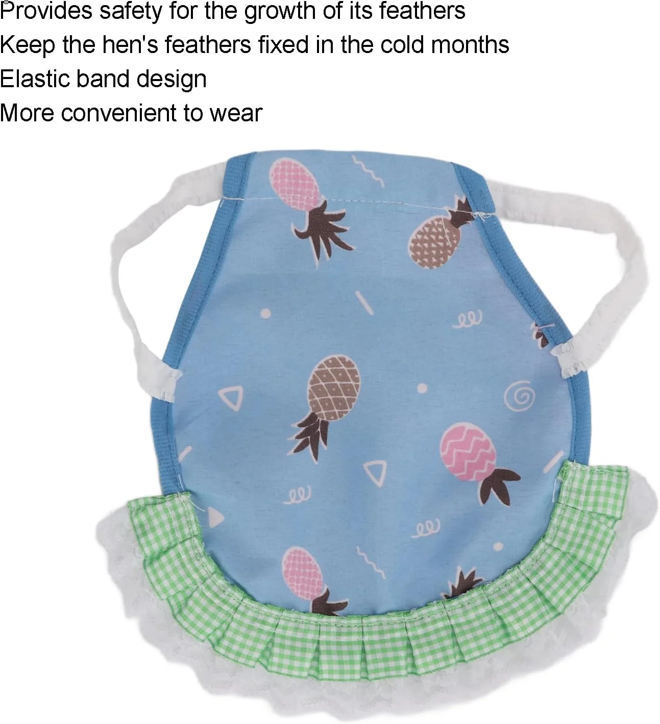 پیشبند زین مرغ، محافظ پر مرغ پارچه ای، جلیقه محافظ لباس مرغ با بند الاستیک برای مرغ کوچک متوسط بزرگ، گرم نگه داشتن و جلوگیری از نوک زدن (#2) پیشبند زین مرغ، محافظ پر مرغ پارچه ای، جلیقه محافظ لباس مرغ با بند الاستیک برای مرغ کوچک متوسط بزرگ، گرم نگه داشتن و جلوگیری از نوک زدن (#2)