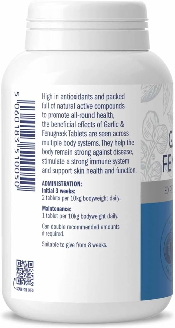 قرص سیر و شنبلیله دوروست هربز برای سگ ها - 500 عدد