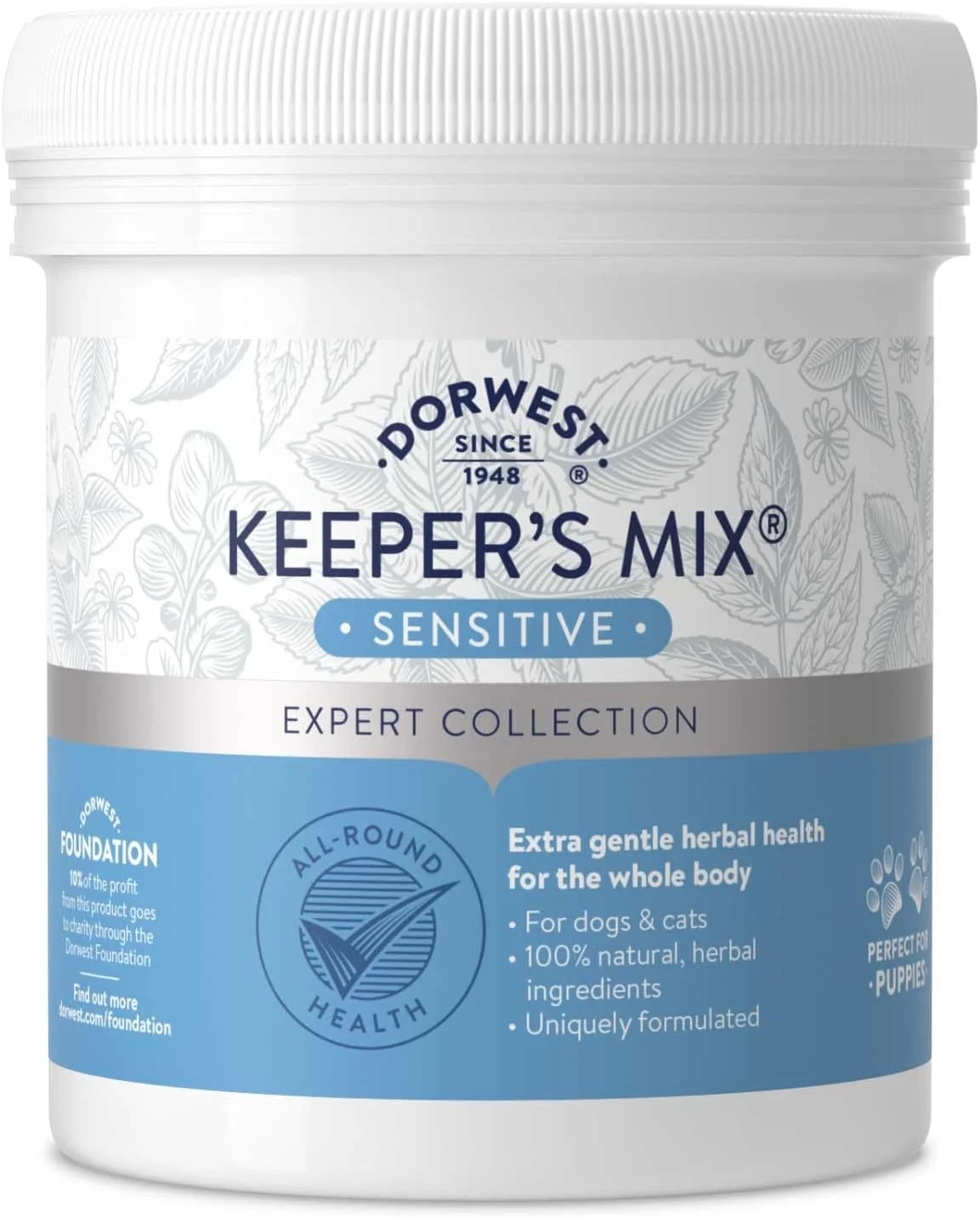 مخلوط گیاهی ملایم دوروست هربز مناسب حیوانات حساس 500 گرمی