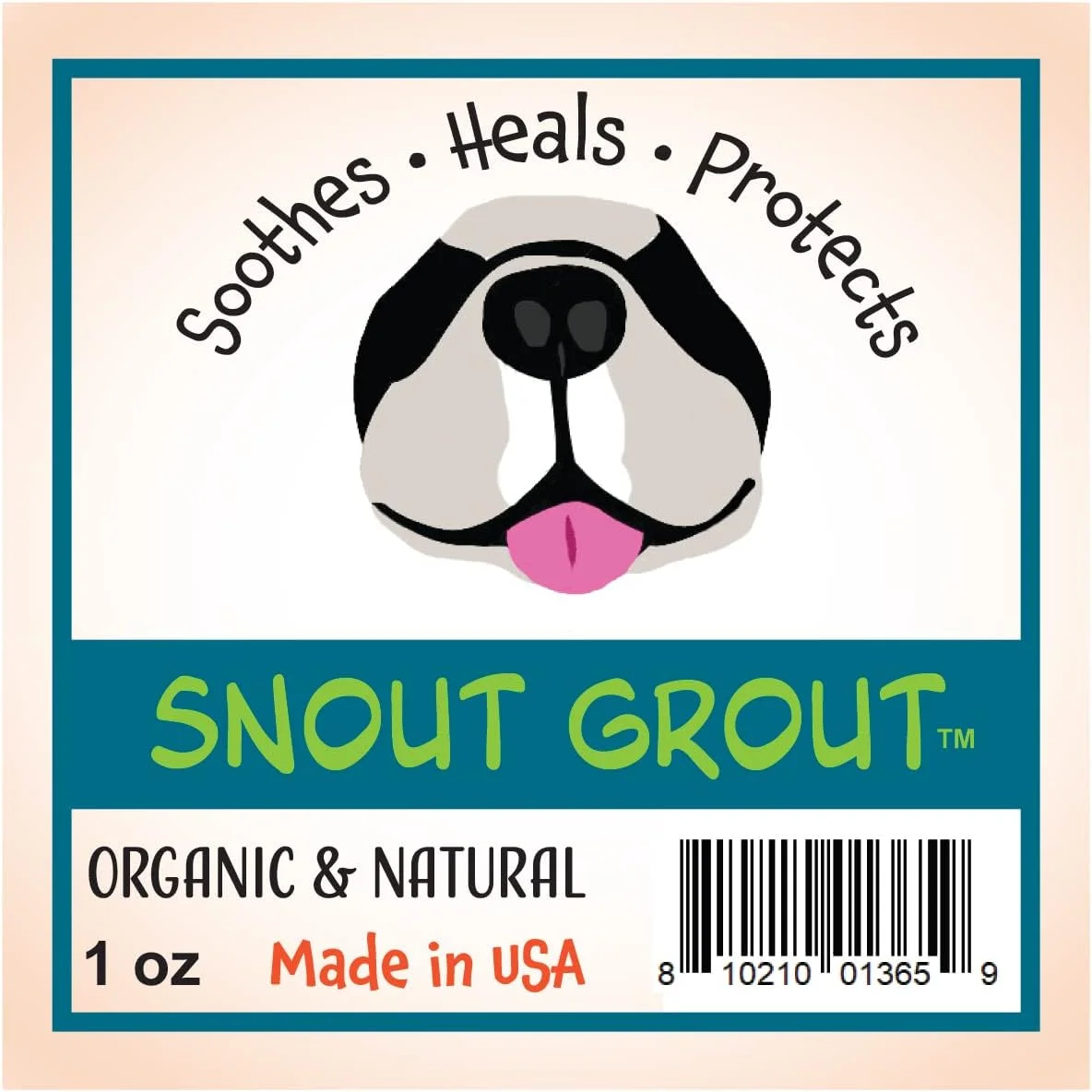 Dogzymes Snout Grout فرموله شده برای بینی خشک و ترک خورده (28 گرم)