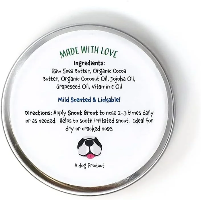 Dogzymes Snout Grout فرموله شده برای بینی خشک و ترک خورده (28 گرم)