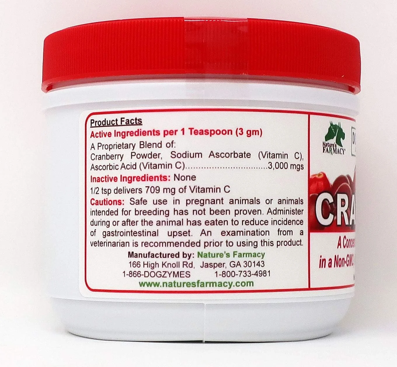 مکمل سلامتی سگ ها Dogzymes Cran-Tri-C، ۲۲۶ گرم، توسط Dogzymes