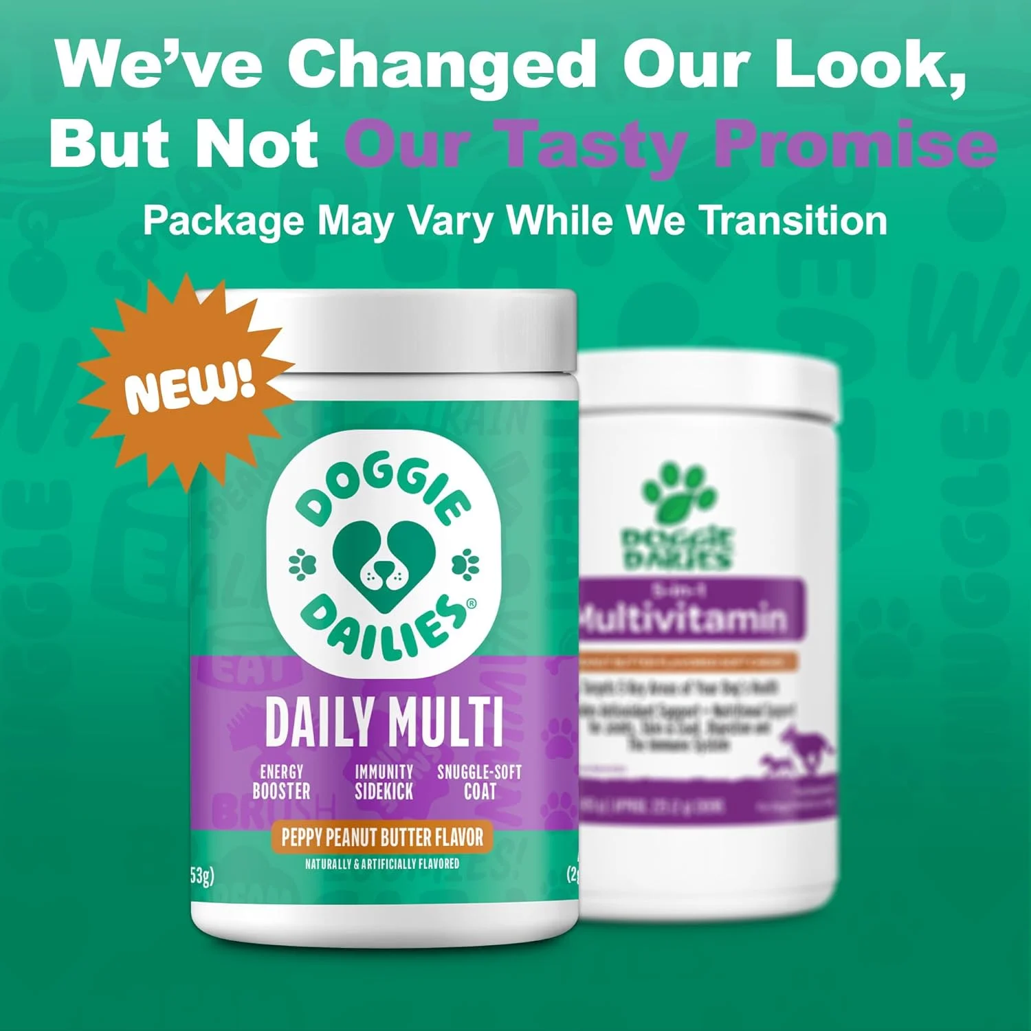 مولتی ویتامین 5 در 1 سگ ها، مولتی ویتامین سگ برای سلامت پوست و مو، سلامت مفاصل، بهبود هضم، آنتی اکسیدان ها، حمایت از سیستم ایمنی سالم (طعم کره بادام زمینی) 225 عدد قرص نرم