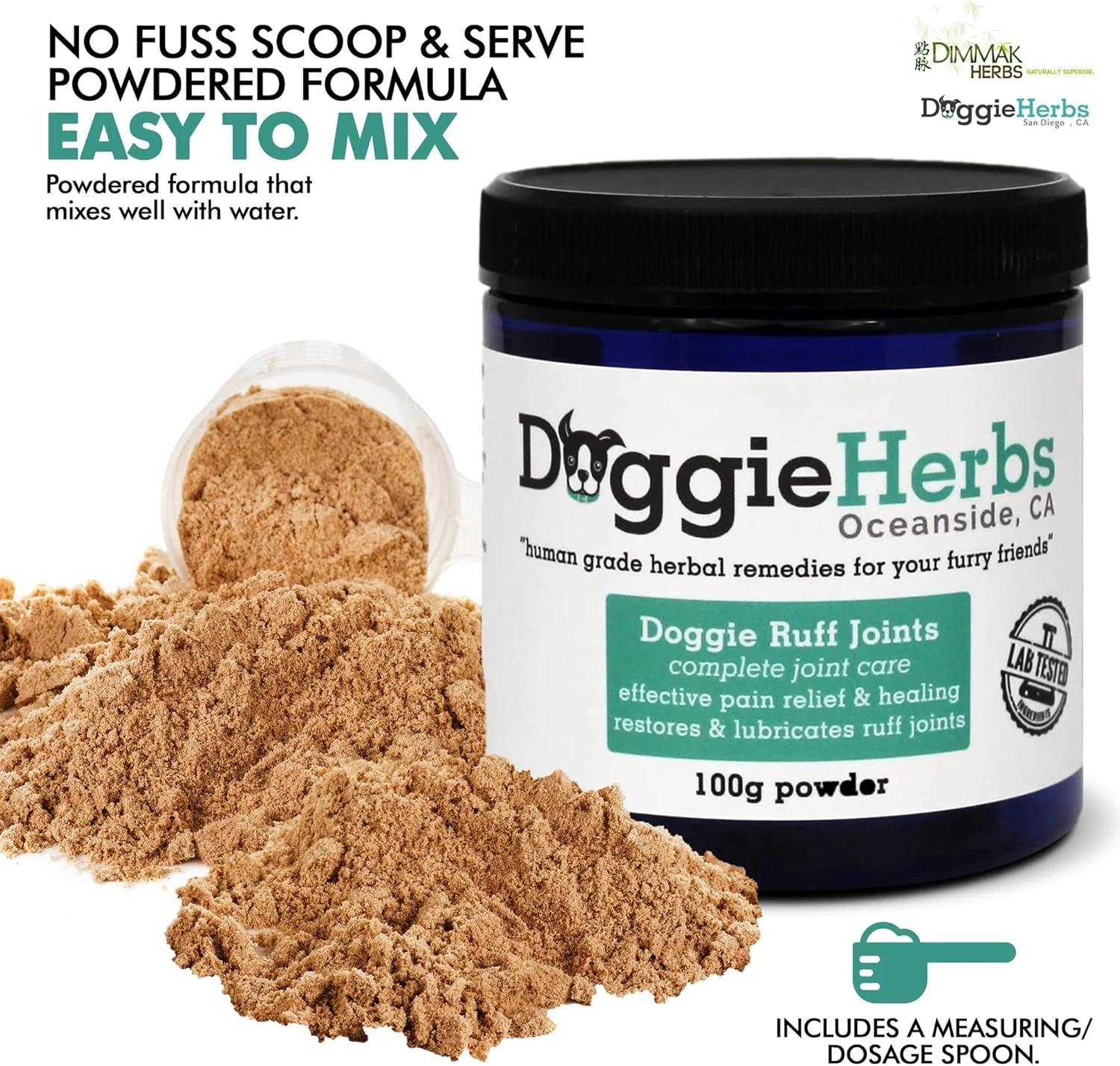 مراقبت کامل از مفاصل سگ ها با گلوکزامین، MSM و کندرویتین از گیاهان دارویی Doggie | پودر با درجه انسانی - سلامت سگ و مراقبت از مفاصل - ظرف پودری با مخلوط گیاهی - 100 گرم مراقبت کامل از مفاصل سگ ها با گلوکزامین، MSM و کندرویتین از گیاهان دارویی Doggie | پودر با درجه انسانی - سلامت سگ و مراقبت از مفاصل - ظرف پودری با مخلوط گیاهی - 100 گرم