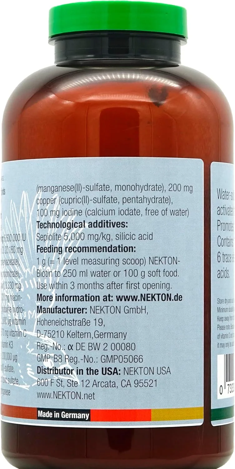 نکتون بیوتین 700 گرمی / 1.54 پوند میوه ای برای پرهای پرندگان