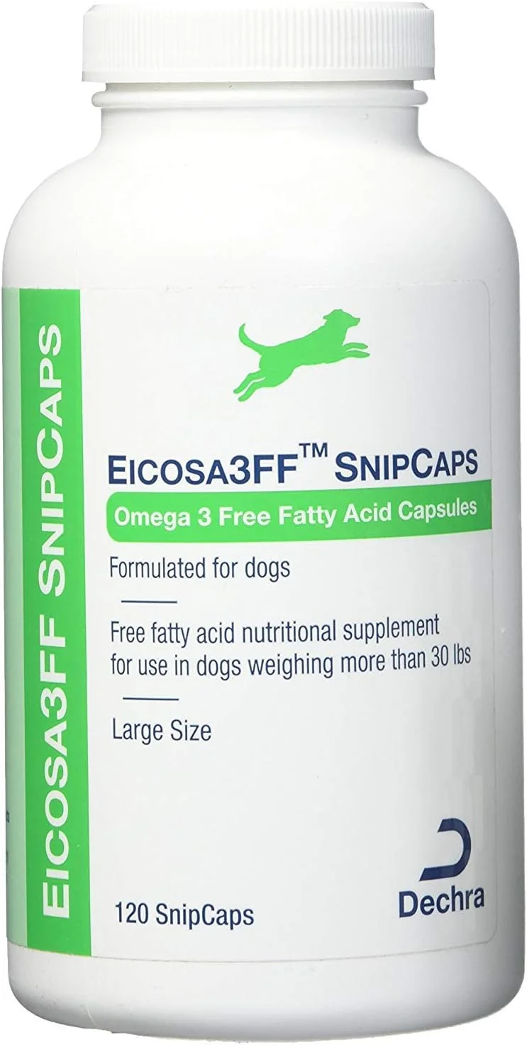 کپسول های مکمل غذایی ایکوسا 3 اف اف دچرا برای سگ های بزرگ بالای 13 کیلوگرم - 120 عدد
