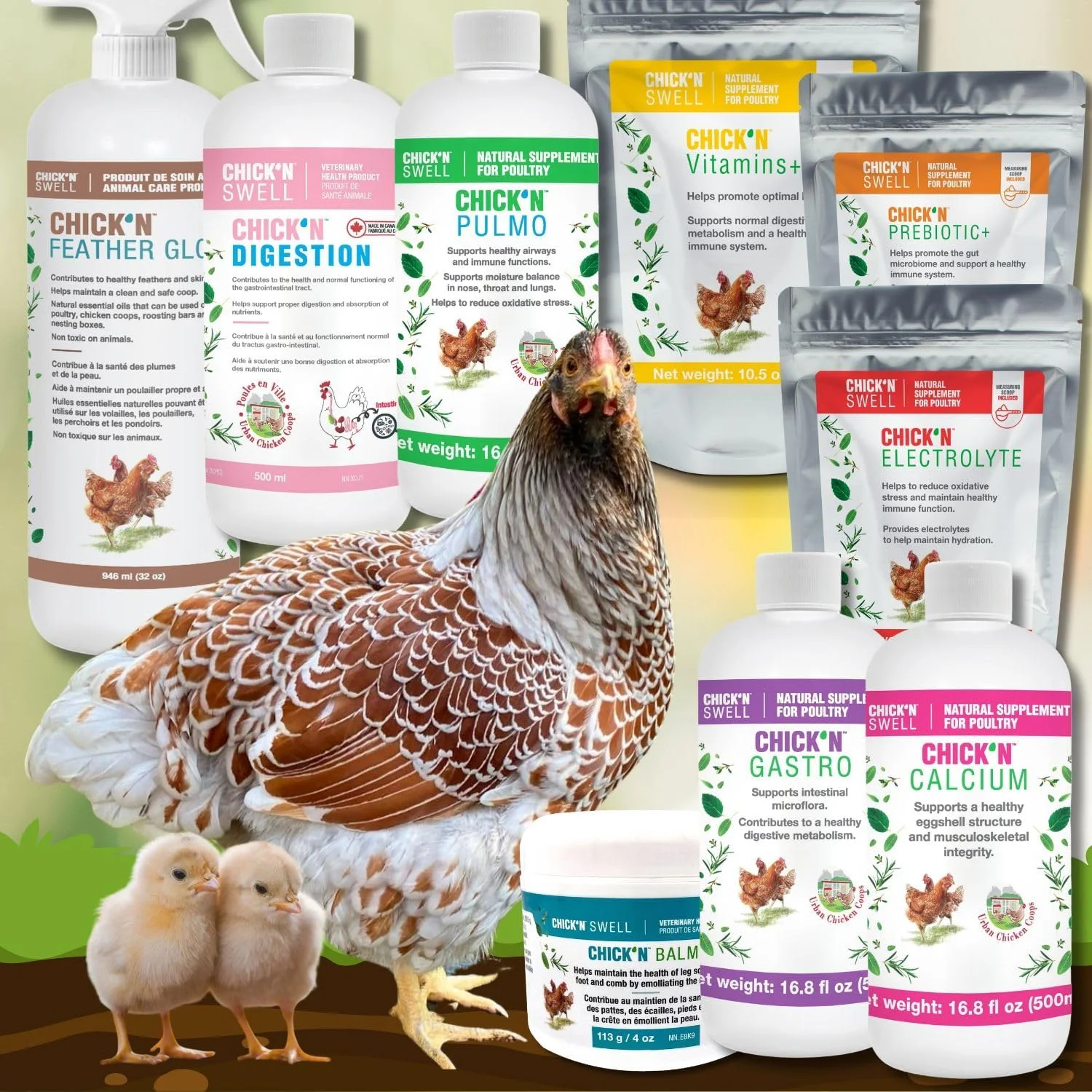 ویتامین + ChicK'N Swell ویتامین + ChicK'N Swell