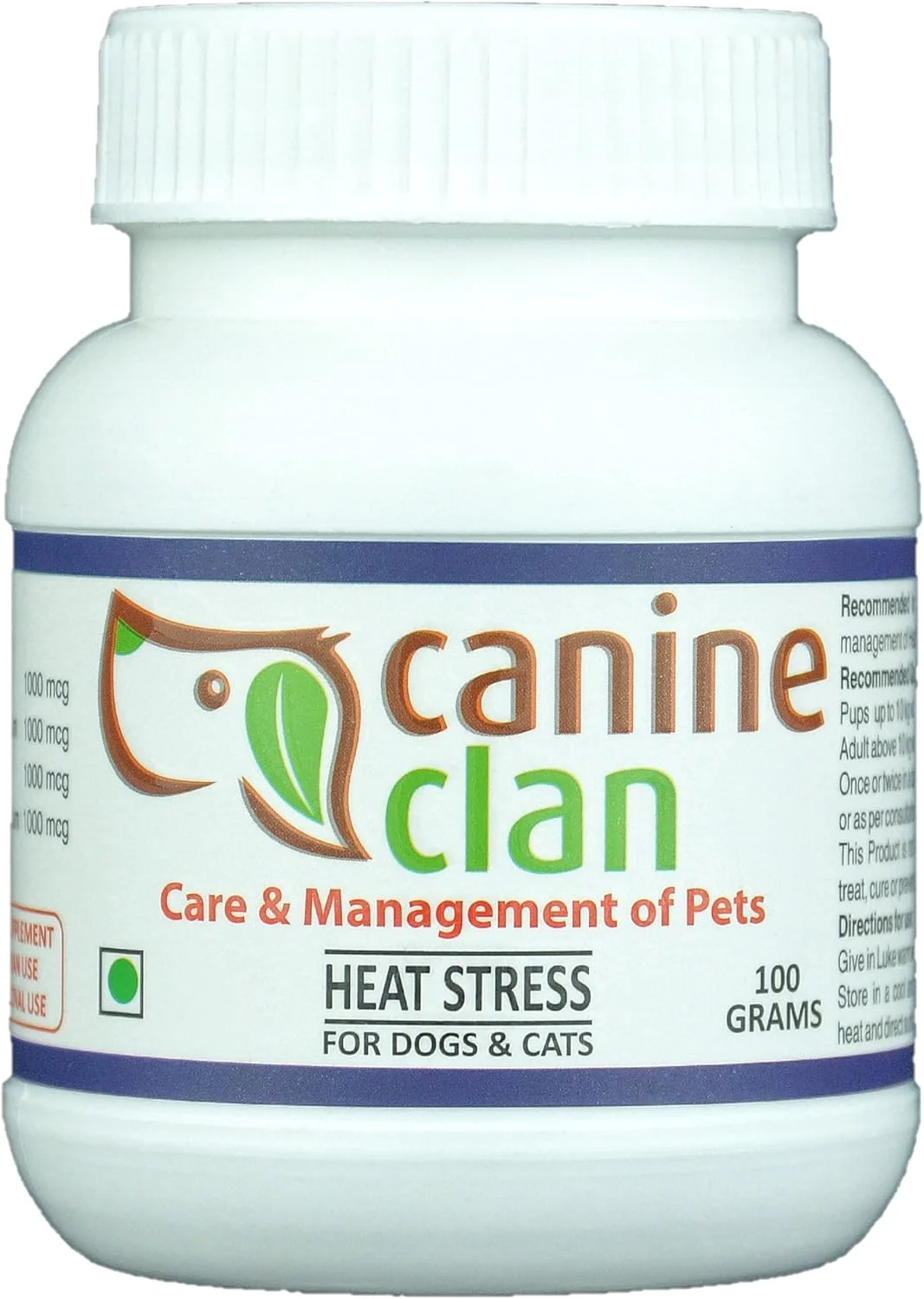 محصول ویژه سگ و گربه | مناسب برای له له زدن بیش از حد، افزایش ترشح بزاق، لثه های قرمز یا رنگ پریده، ضربان قلب سریع، ضعف، استفراغ یا اسهال، سرگیجه و تشنج | 100 گرم