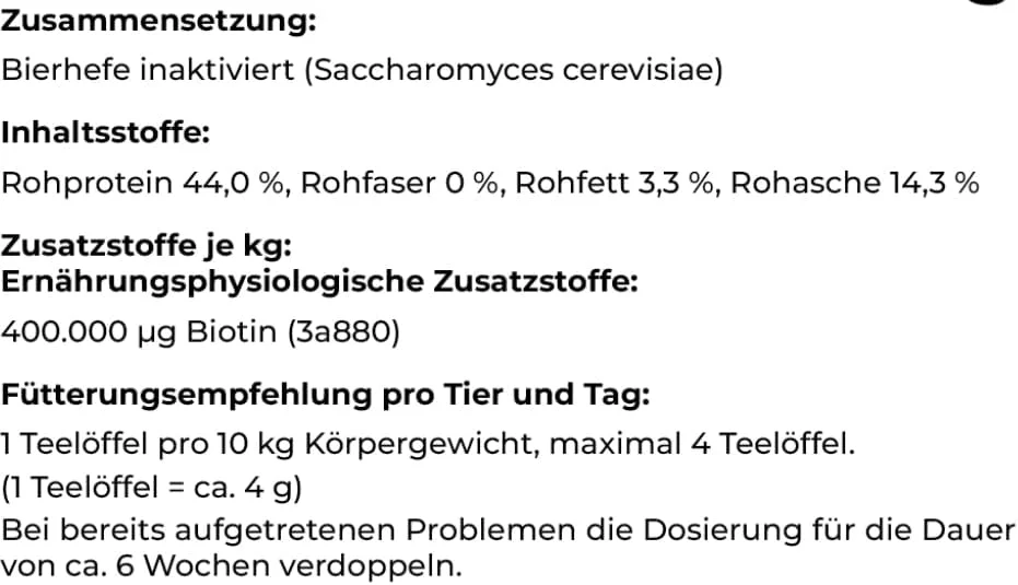 پودر بیوتین فورته Canina Pharma، 500 گرمی
