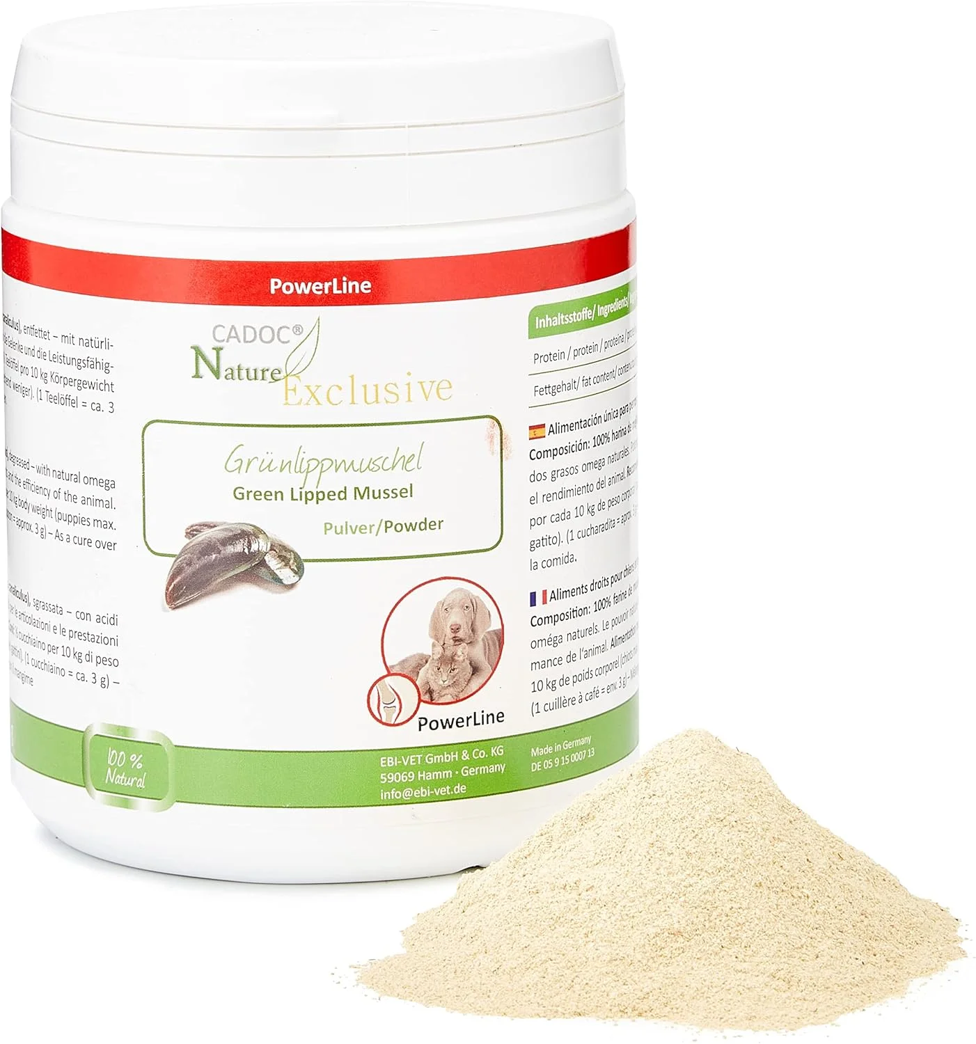 کادوک - پودر صدف لب سبز منحصر به فرد طبیعت