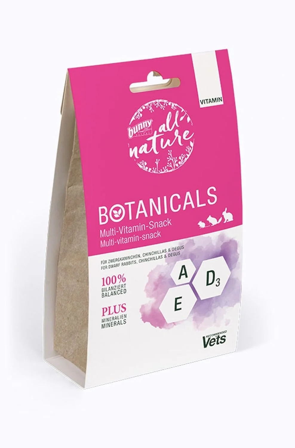 اسنک مولتی ویتامین گیاهی بانی نیچر 150 گرم