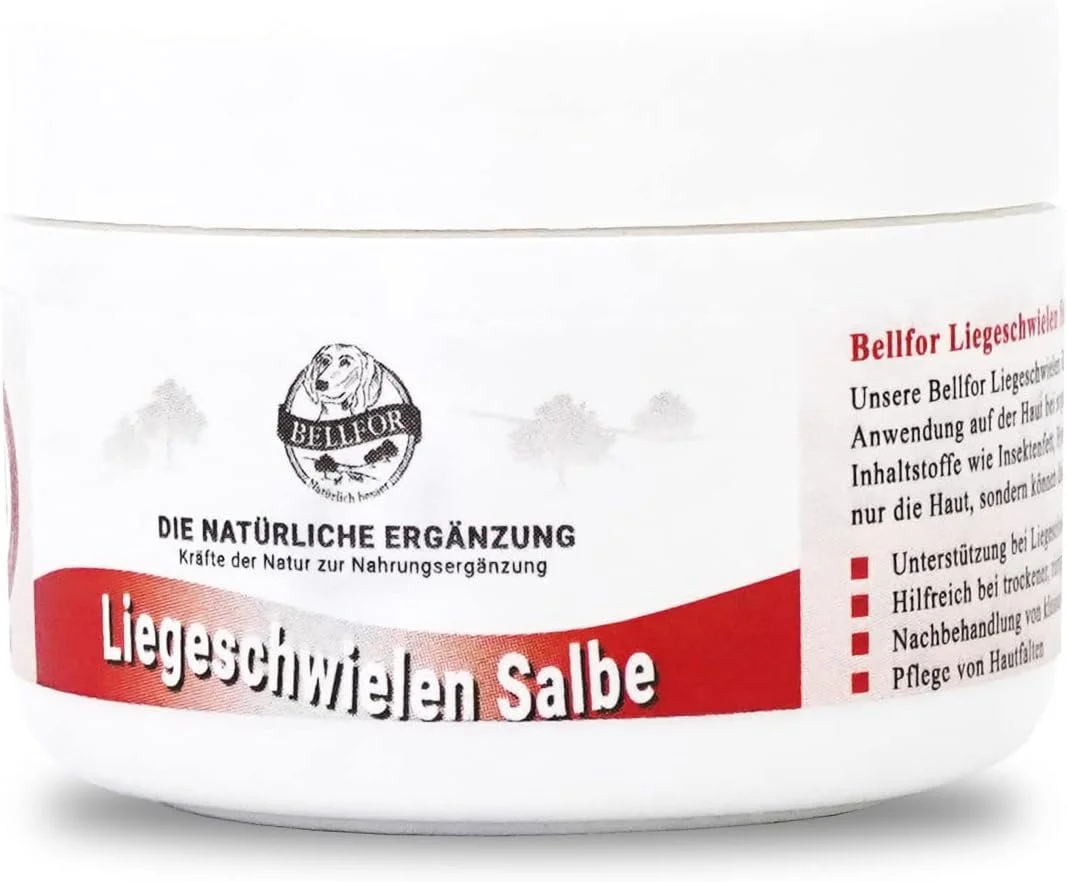 پماد طبیعی بلفور 30 میلی لیتر برای پینه در سگ ها، درمان برآمدگی های بستر، مراقبت از چین و چروک و پوست خشک، برای همه نژادها و سنین سگ ها