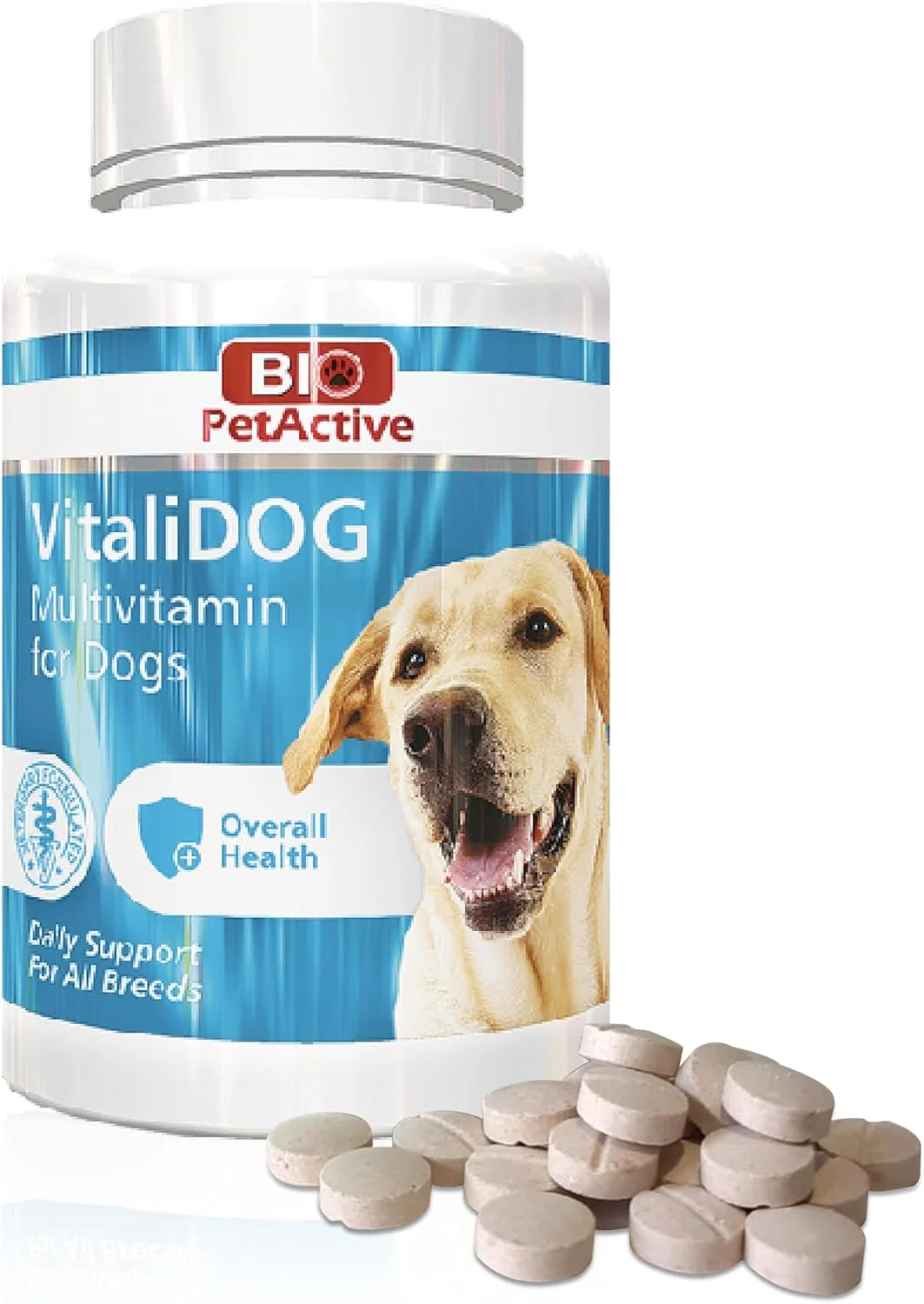 قرص مولتی ویتامین سگ نژاد کوچک بایو پت اکتیو ویتالیداگ (60 عددی) قرص مولتی ویتامین سگ نژاد کوچک بایو پت اکتیو ویتالیداگ (60 عددی)