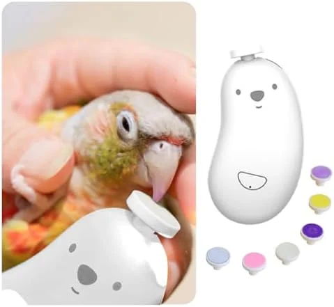 سوهان ناخن پرنده مانون رزا، ابزار ایمن و بی صدای مراقبت از ناخن پرنده، کیت کامل آرایش برای طوطی ها، کانورها، عروس هلندی ها، فنچ ها، مرغ عشق ها، نگهداری عالی نوک (سفید) سوهان ناخن پرنده مانون رزا، ابزار ایمن و بی صدای مراقبت از ناخن پرنده، کیت کامل آرایش برای طوطی ها، کانورها، عروس هلندی ها، فنچ ها، مرغ عشق ها، نگهداری عالی نوک (سفید)