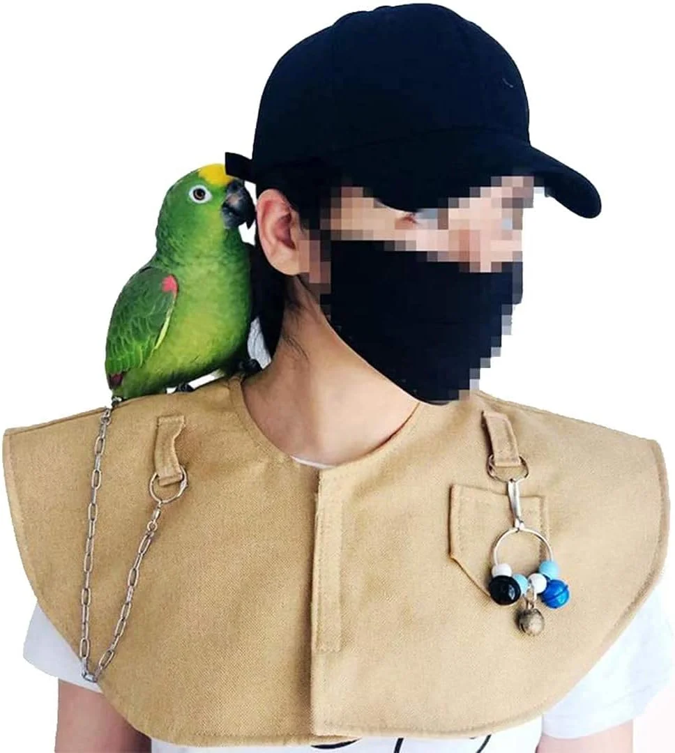 محافظ شانه و بازو ضد خش طوطی ISMARTEN، زیرانداز چند منظوره برای پرندگان، مناسب برای عروس هلندی، مرغ عشق، ماکائو، فنچ (محافظ شانه - زرد) محافظ شانه و بازو ضد خش طوطی ISMARTEN، زیرانداز چند منظوره برای پرندگان، مناسب برای عروس هلندی، مرغ عشق، ماکائو، فنچ (محافظ شانه - زرد)