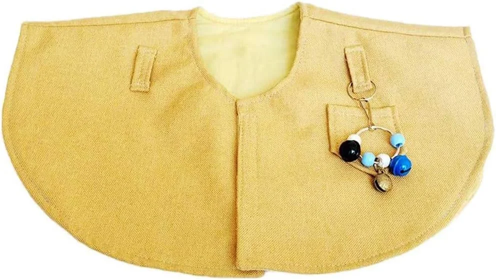 محافظ شانه و بازو ضد خش طوطی ISMARTEN، زیرانداز چند منظوره برای پرندگان، مناسب برای عروس هلندی، مرغ عشق، ماکائو، فنچ (محافظ شانه - زرد) محافظ شانه و بازو ضد خش طوطی ISMARTEN، زیرانداز چند منظوره برای پرندگان، مناسب برای عروس هلندی، مرغ عشق، ماکائو، فنچ (محافظ شانه - زرد)