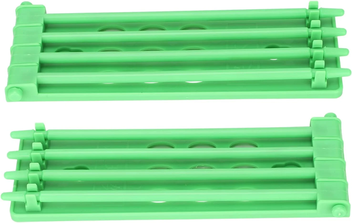 نگهدارنده حلقه پا پلاستیکی Haofy، دسترسی آسان و چرخش، ذخیره سازی ایمن و کارآمد، سازگاری متنوع برای کبوترها، طوطی ها، مرغ ها، با طراحی مواد پلاستیکی (سبز) نگهدارنده حلقه پا پلاستیکی Haofy، دسترسی آسان و چرخش، ذخیره سازی ایمن و کارآمد، سازگاری متنوع برای کبوترها، طوطی ها، مرغ ها، با طراحی مواد پلاستیکی (سبز)