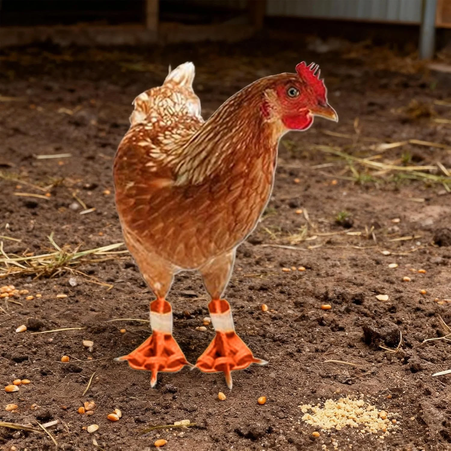 آتل پای مرغ | لوازم شکستگی طیور همراه با بند، آتل پای مصنوعی اردک | برای تحرک حیوانات کوچک، مزرعه حیاط خلوت، مراقبت در فضای باز، قفس، مرغداری آتل پای مرغ | لوازم شکستگی طیور همراه با بند، آتل پای مصنوعی اردک | برای تحرک حیوانات کوچک، مزرعه حیاط خلوت، مراقبت در فضای باز، قفس، مرغداری