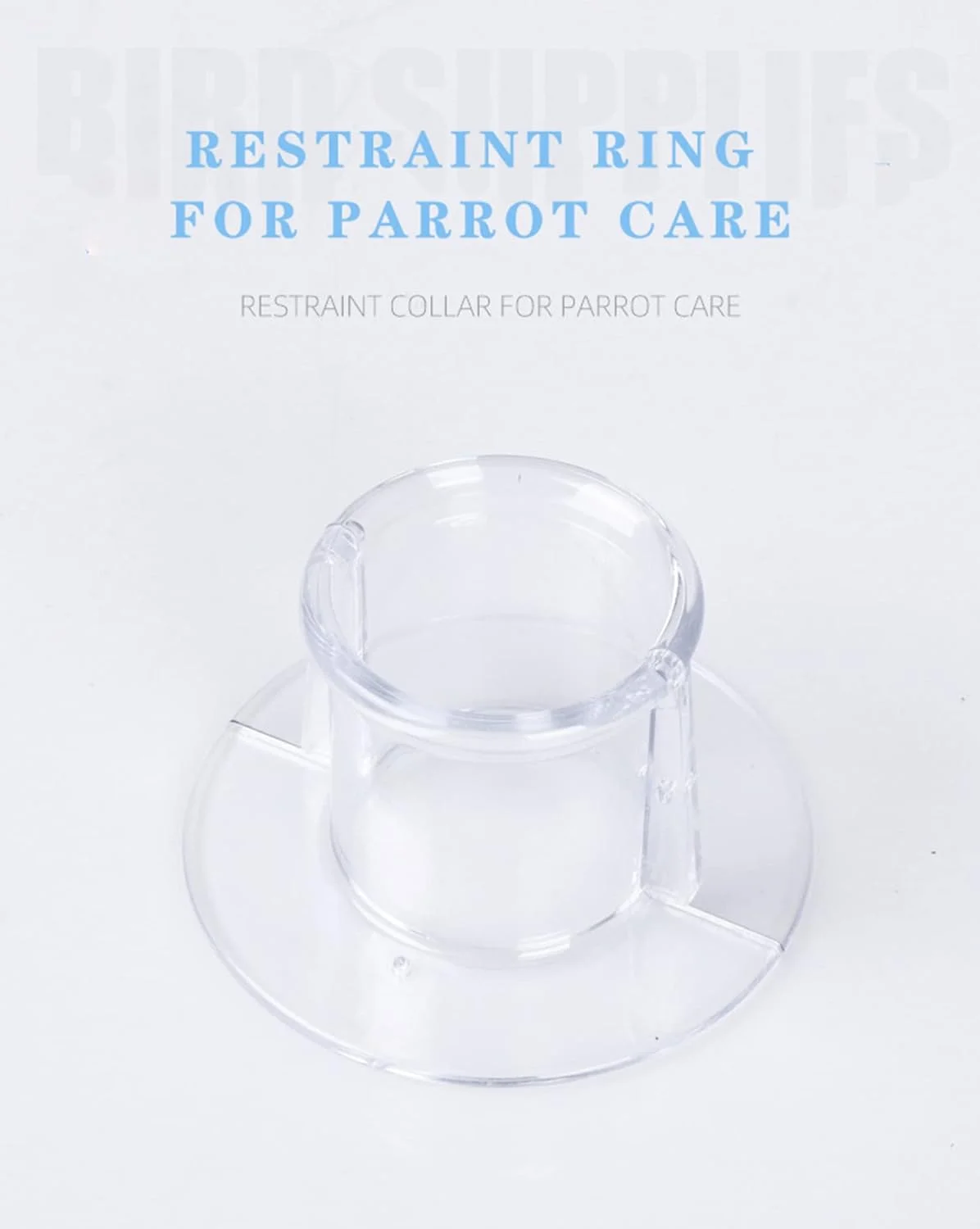 یقه ضد گاز گرفتن پرنده ELECDON، پوشش گردنی ایمن و کاربردی برای بهبود زخم و جلوگیری از لیسیدن پر برای ماکائو، باجریگار، مرغ عشق و عروس هلندی