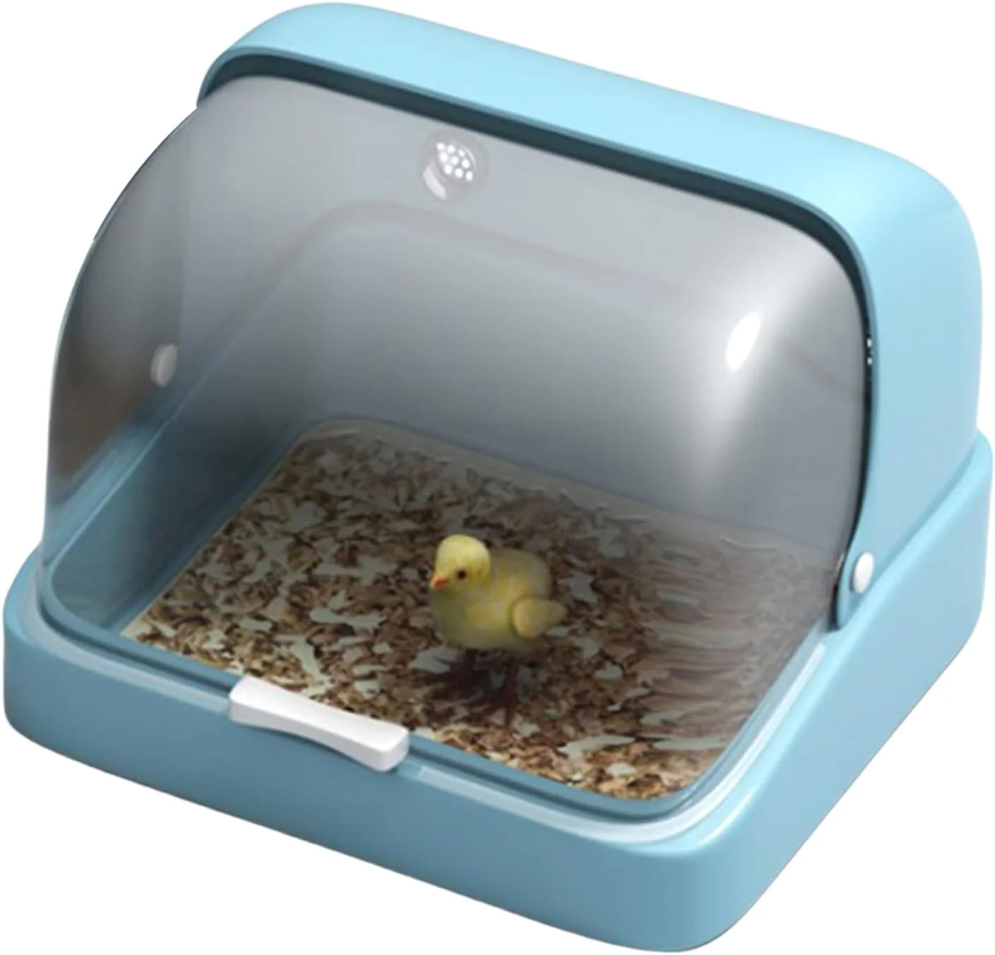 دستگاه گرمایشی جوجه - گرم کننده جوجه، جعبه پرورش بصری، پد گرمایشی قابل تنظیم | مناسب برای جوجه ها، جوجه اردک ها، طوطی ها، زیستگاه طیور، لانه گرم، پشتیبانی از خانه و مزرعه
