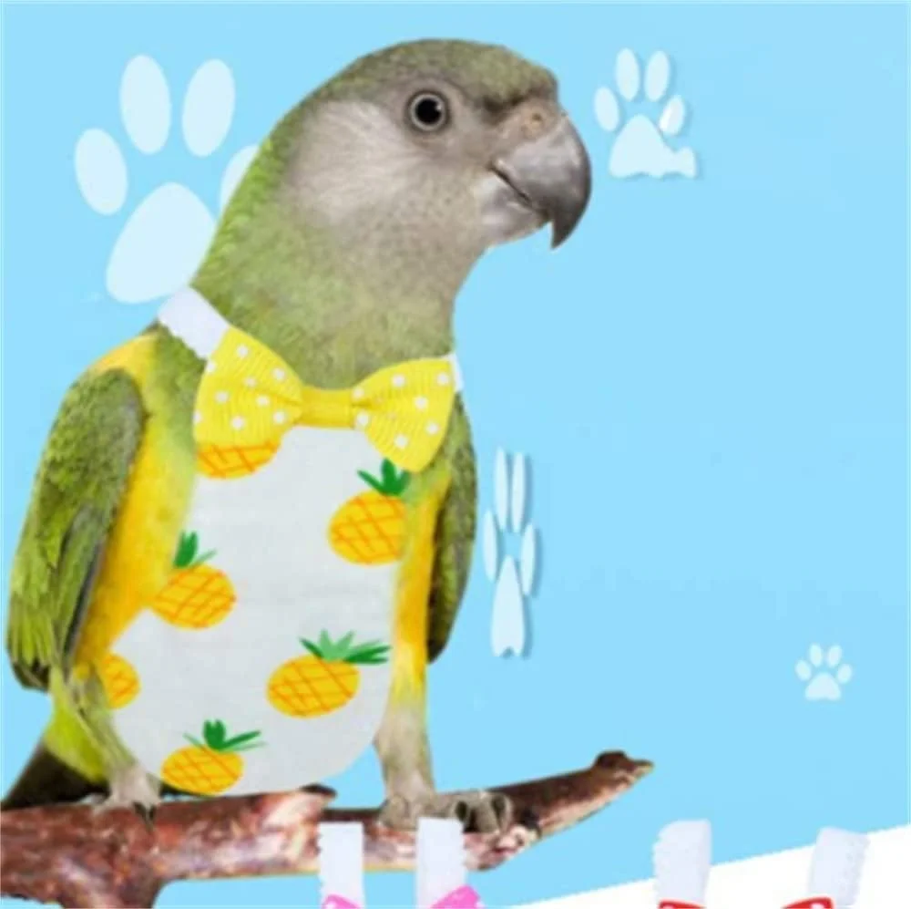 پوشک پرنده طوطی 2 عددی، لباس پرواز، پد نرم مناسب برای طوطی ماکائو، خاکستری آفریقایی، مرغ عشق، طوطی کوتوله، کاکادو، متوسط، طرح آناناس و هندوانه پوشک پرنده طوطی 2 عددی، لباس پرواز، پد نرم مناسب برای طوطی ماکائو، خاکستری آفریقایی، مرغ عشق، طوطی کوتوله، کاکادو، متوسط، طرح آناناس و هندوانه