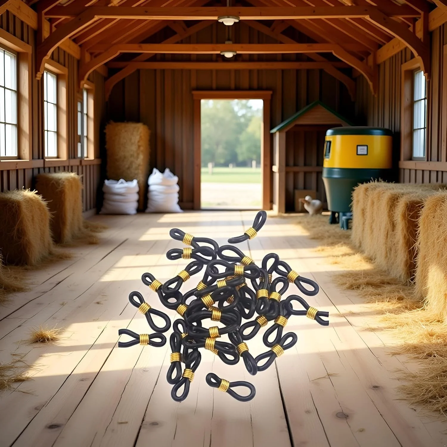 50 عدد حلقه پای جوجه سیاه، بند پای مرغ قابل تنظیم، بریس برای اصلاح پای باز، لوازم مراقبت از طیور برای جوجه، پرنده، بلدرچین، اردک تازه متولد شده 50 عدد حلقه پای جوجه سیاه، بند پای مرغ قابل تنظیم، بریس برای اصلاح پای باز، لوازم مراقبت از طیور برای جوجه، پرنده، بلدرچین، اردک تازه متولد شده