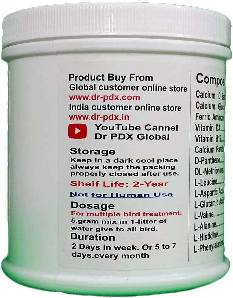 مکمل کلسیم برای کبوتر || پودر CALBOS || داروی کبوتر (100 گرم) مکمل کلسیم برای کبوتر || پودر CALBOS || داروی کبوتر (100 گرم)