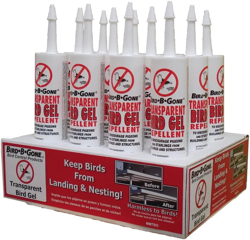 ژل دور کننده پرنده شفاف ژل دور کننده پرنده شفاف