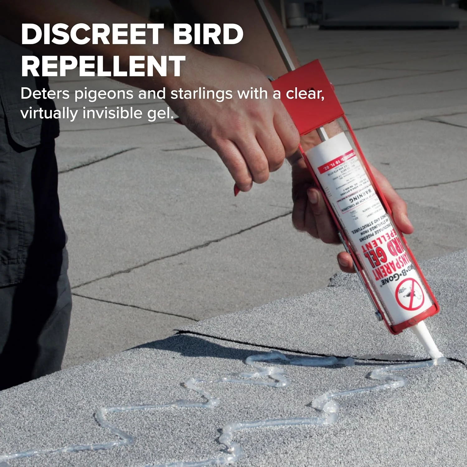 ژل دور کننده پرندگان بیرد بی گان MMTBG شفاف، 10 اونس ژل دور کننده پرندگان بیرد بی گان MMTBG شفاف، 10 اونس